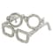 Homeroots 6.5 x 6 x 2 in. Gafas Round Silver Spectacles Accent 354794 - alternate 2